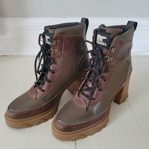 Sorel Size 8 Brex Heeled Waterproof Boot